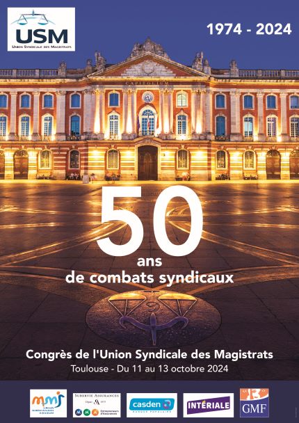 Congrès de l’USM à Toulouse du 11 au 13 octobre 2024