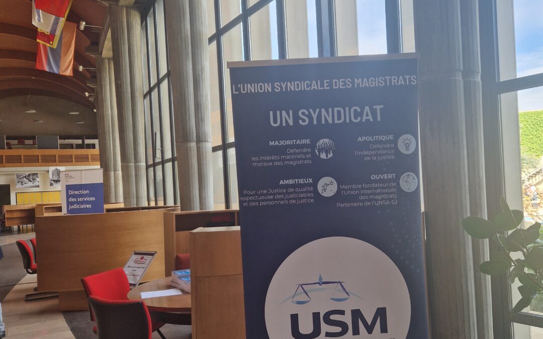 L&rsquo;USM au soutien des futurs magistrats à l&rsquo;ENM